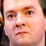 It all got too much for George at the funeral of Maggie Thatcher